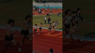 100m women’s final inAIIU 2024 #sprint #running #girls #cricket #videos #like #athletics #shorts