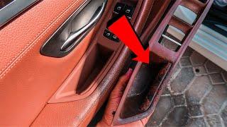 REPLACING STICKY DOOR HANDLES ON MY BMW F10 !!! | DIY TUTORIAL