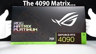 A new $3200 monster Graphics Card... (ROG RTX 4090 Matrix)