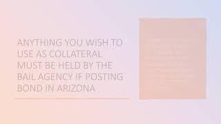 HOW DO BAIL BONDS WORK IN ARIZONA