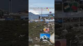 Bumla Pass 15200 feet ! Arunachal Tawang India  china  border ।#shorts #india