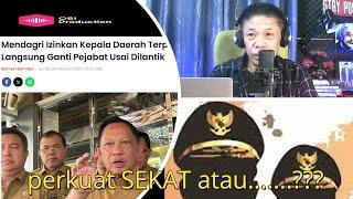 Wow...usai di lantik kepala daerah terpilih bisa langsung angkat pejabat  !!!