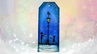 Quick Crafts: Create a Magical Winter Night Scene Straight from a Fairytale! 