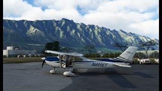 NEW ZEALAND BUSH TRIP // Cessna 182T // Queenstown - Milford Sound (Round-trip)