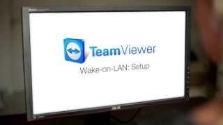 TeamViewer 9 Features: Wake-on-LAN Setup