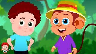 बंदर मामा, Bandar Mama, Hindi Nursery Rhyme and Kids Song