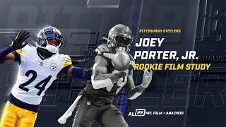 WHAT IS THE CEILING FOR JOEY PORTER JR? 2023 FILM STUDY #steelers #pittsburghsteelers #pittsburgh