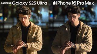 Samsung Galaxy S25 Ultra vs iPhone 16 Pro Max - Camera Test (SHOCKING)