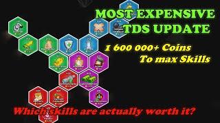 The New SKILL TREE Update In TDS Is EXPENSIVE || Tower Defense Simulator