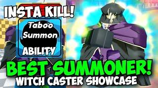 New 6 Star Witch Caster INSTA KILLS ANY UNIT! NEW BEST SUMMONER in ASTD! | Showcase