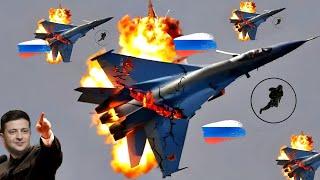 Ukrainian Stealth Weapons Shoot Down 20 Russian Su-57 Fighter Jets at Kremia Air Base