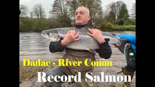 SALMON FISHING | River Conon | Club record salmon  | MUST WATCH !!