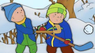 What's Ringette? / Rainy Day at the Beach / Caillou Climbs | Caillou Classics