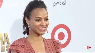 "ZOE SALDANA" Celebrity Style by Fashion Channel