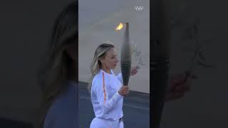 Paris 2024 has received the Olympic flame! 