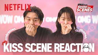 [Reaction] Seo Hyun-jin and Gong Yoo watch their own kiss scene | The Trunk | Netflix [ENG SUB]