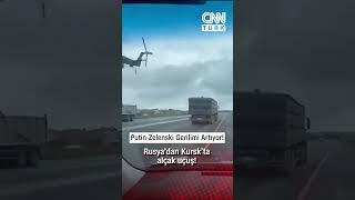 Rusya-Ukrayna Gerilimi Had Safhada! Rus Helikopteri, Kursk Bölgesinde Alçak İrtifa Uçtu!