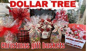 Dollar Tree Gift Baskets | Christmas Gift IDEAS