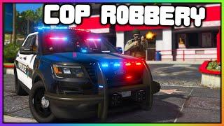 GTA 5 Roleplay - FAKE COP ROBBING STORES | RedlineRP