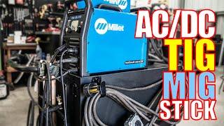 WELD ANYTHING - Miller Multimatic 220 Multiprocess Welder Review