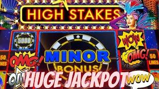  HUGE JACKPOT ON HIGH STAKES LIGHTNING LINK SLOT MACHINE LIVE PLAY IN LAS VEGAS