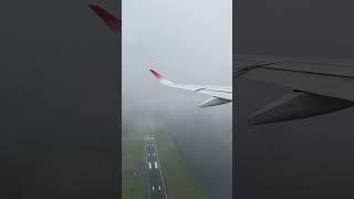 Climb from Haneda Airport with Runway View and Rain Japan Airlines A350-900 #aviation CTS-HND