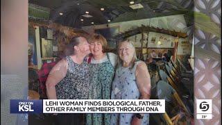 'A weight was lifted': Lehi woman finds biological father, other family members through DNA