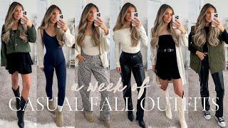 Week of Outfits | Casual Fall & Winter Outfits