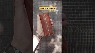 Ключница ручной работы из натуральной итальянской кожи Wax. Leather key case + Free PDF Pattern.