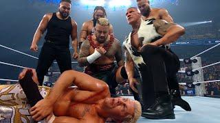 The Rock Join New Bloodline & Brutally Attack Cody Rhodes WWE Smackdown 2024 Highlights