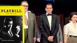 George Clooney First Preview in Good Night, and Good Luck - curtain call - 3/12/25