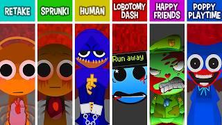 Incredibox Sprunki Retake but Human Vs Lobotomy Dash Vs Others | Normal and Horror (ALL Retake)