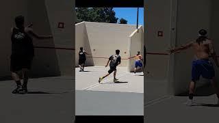 dive and a backhand #handball #bola #roosevelt #sanjose #3wall #backhand #orale