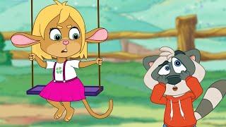 Забезу. Уши с хвостиком - Зайка или обезьянка | Забавный мультфильм для детей и малышей