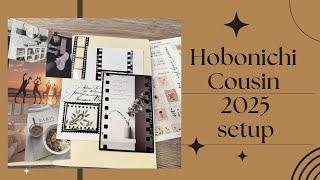 Hobonichi Cousin 2025 planner Setup