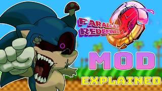 Sonic EXE PARALLAX REDEFINED V1 Mod Explained in fnf