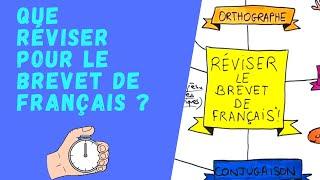 BREVET de FRANÇAIS : le programme de révisions pour 2024 !