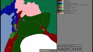 The Syrian War of Independence - Every Day/Week (1918-27)