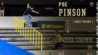 Poe Pinson SLS Super Crown 2022 - Best Tricks