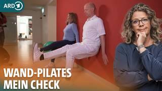 Wand-Pilates: So gut sind die Übungen zum Abnehmen geeignet I ARD Gesund