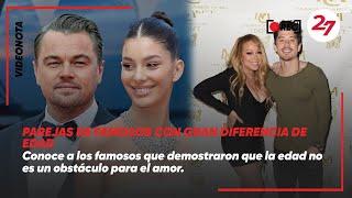 Las parejas de famosos con mayor diferencia de edad