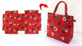 Most Useful Tote Bag Cutting & Stitching at Home l Sonali's Creations