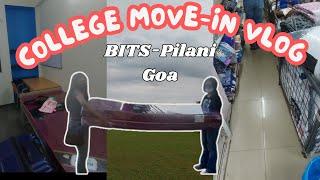 MOVING IN TO COLLEGE (BITS PILANI GOA)