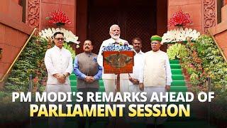 Lok Sabha Live: PM Modi's remarks ahead of the first session of the 18th Lok Sabha