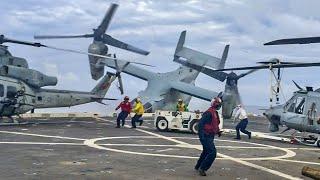 Triple-Fatal Crash of V-22 Osprey