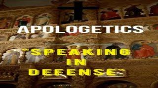 Apologetics  speaking in defense #shorts