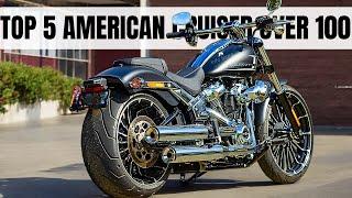 TOP 5 AMERICAN BEST CRUISER BIKES WITH OVER 100 HORSEPOWER