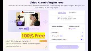 Vidnoz AI 100% Free Translate Video Into Different Language Free Video Translation Software AI Tools