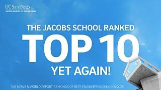 Jacobs School of Engineering is Top 10, Yet Again