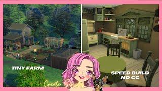 TINY FARM | SIMS 4 | SPEED BUILD | NO CC | HENFORD-ON-BAGLEY